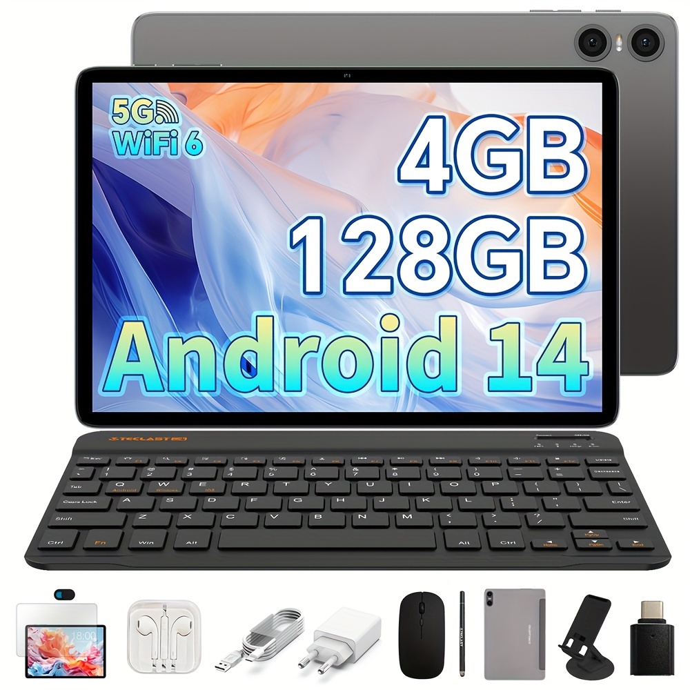 Teclast P30T Tablet 2024 Newest Android 14 10.1 Inch, 4GB