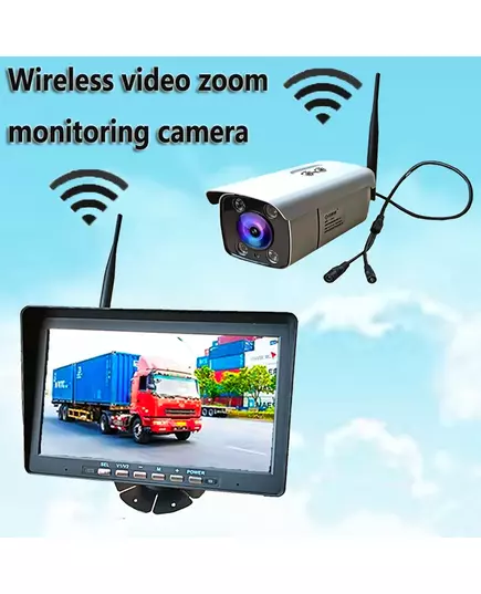 Crane Camera Wireless Zoom Car Reversing Rear Amplification High Definition Digital Display Full Color Nght Vision