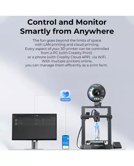 Creality 3D Ender 3 V3 KE Printer Upgrade Sprinte Direct Drive Extruder Hands free Auto Leveling