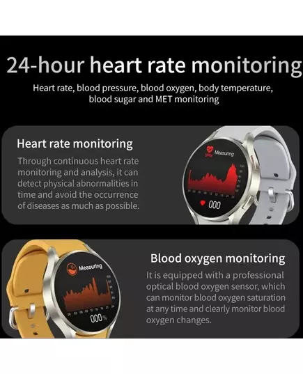 Classical Smart Watch for Women Bluetooth Call Bluetooth Men Smart Watches DIY Watch Faces Waterproof Bracelet