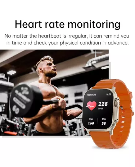 New Watch T800 U2 Smart Watch 49mm 2024 New NFC Men Women GPS Track Bluetooth Call
