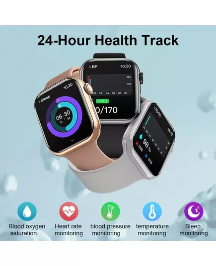 Smart Watch Men Ultra Series 9 NFC GPS Tracking Smartwatch Health Tracker BT Call IP68 Waterproof