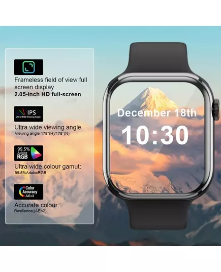 Smart Watch Men Ultra Series 9 NFC GPS Tracking Smartwatch Health Tracker BT Call IP68 Waterproof