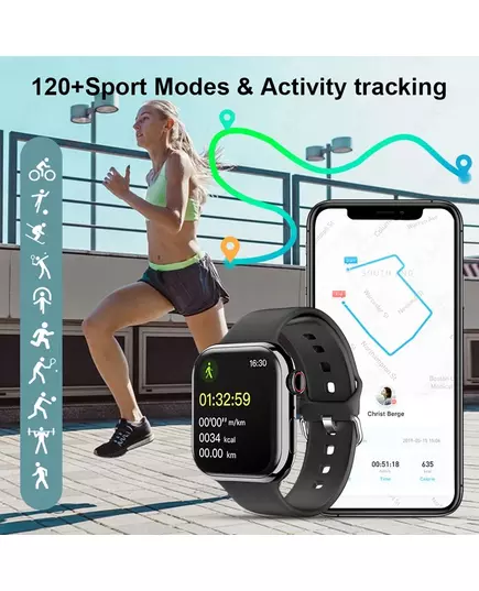 Smart Watch Men Ultra Series 9 NFC GPS Tracking Smartwatch Health Tracker BT Call IP68 Waterproof
