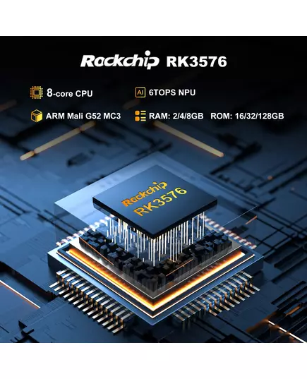 H96 MAX M9 AI Android 14 TV BOX NPU 6TOPS Rockchip RK3576 8 Core 2 4G