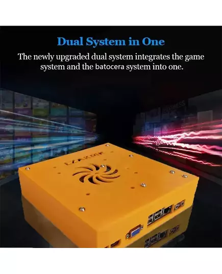 LZAKMR M8 Plug and Play Retro 1037U Game Console 500G HDD 70000 Games For Wii PS2