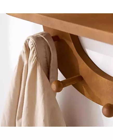 Solid Wood Storage Shelves Hooks Cute Cat Multifunctional Shelves Home Wall Hanging Kitchen Storage Accessories Home