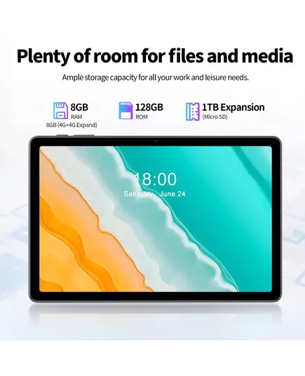 PRITOM Android 14 Tablet 11 Inch 8GB 4 4 Expand RAM 128GB ROM Octa Core With