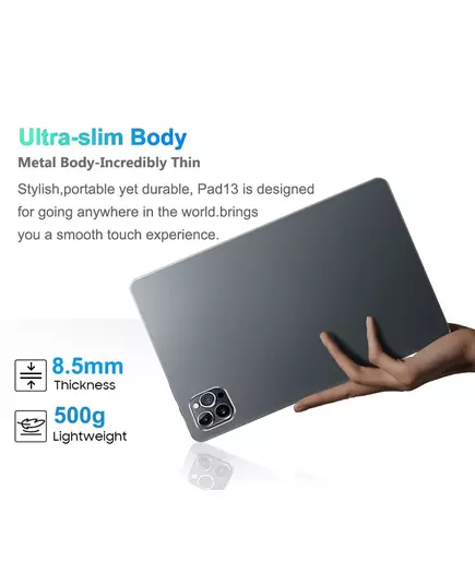 2023 New pad13 Android 11 0 HD Screen Global Tablet 8GB RAM 128GB ROM Tablette PC