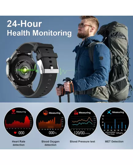 2024 For Huawei Watch 4 PRO Smart Watch Men GT4 Pro AMOLED HD Screen Bluetooth Call