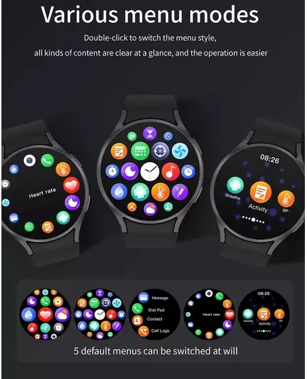 2024 New For Samsung Galaxy Watch 6 Classic Smart Watch Men Women Bluetooth Call HD AMOLED