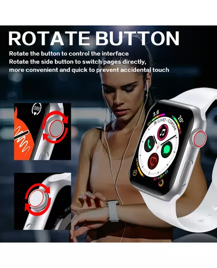 2024 Smart Watch Android Phone 1 56 Inch Color Screen Bluetooth Call Blood Oxygen Pressure Monitoring