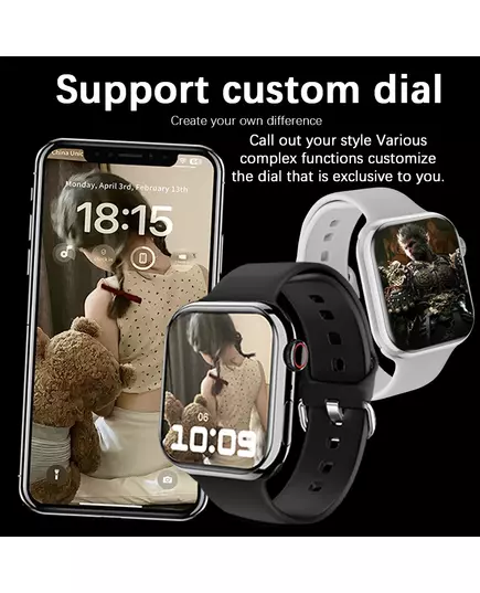 New Bluetooth call Smart Watch Men For Apple Watch 10 Series Always On Display Body Temperature