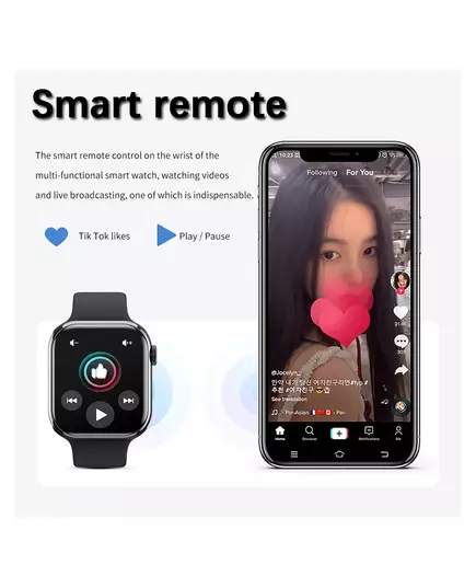 New Bluetooth call Smart Watch Men For Apple Watch 10 Series Always On Display Body Temperature