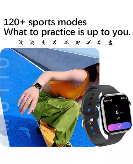 New Bluetooth call Smart Watch Men For Apple Watch 10 Series Always On Display Body Temperature