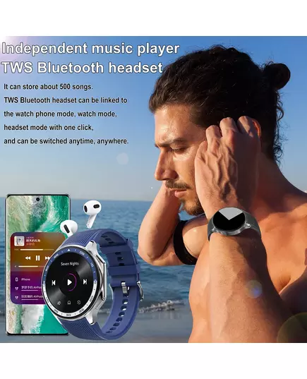 OPPO Watch X AMOLED 4GB Smartwatch Waterproof Men Smart Watch Bluetooth Call Connect Headphones TWS Music