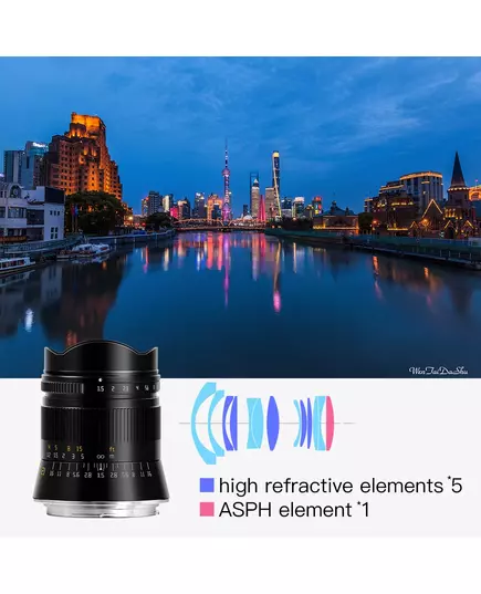 TTArtisan 21mm F1 5 Full Frame Camera Lens for Sony E Canon RF Nikon Z Sigma