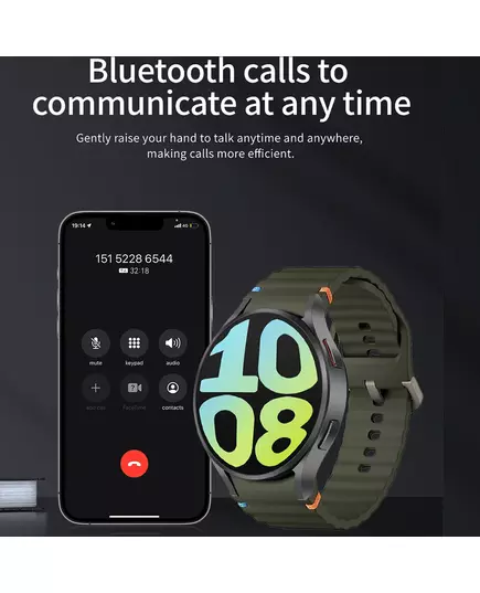 2024 New For Samsung Galaxy Watch 7 GPS track NFC Smart Watch Outdoor Sport Men AMOLED