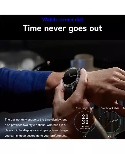 2024 New for Huawei GT4 Pro Men Smart Watch 1 85inch AMOLED Full Touch Screen Bluetooth