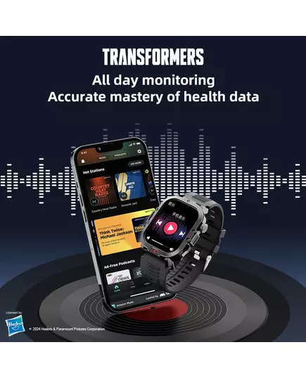 Choice Transformers TF H08 Smart Watch Multifunction Men Women Touch Screen Sport Step Calories Music Smartwatch