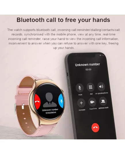 For Huawei Watch 4 Mini NFC Smart Watch Women GPS Tracker 1 27inch AMOLED Screen Bluetooth