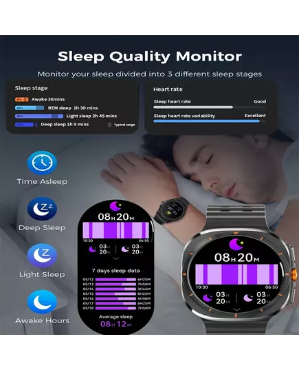 For Samsung Galaxy Watch 7 Classic Smart Watch Men women Custom Dial HD AMOLED Voice Call