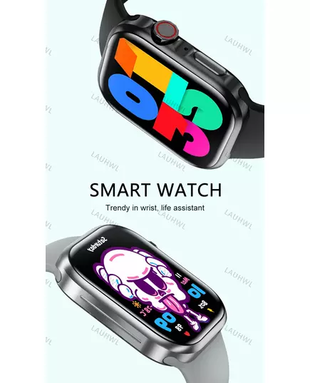 New Watch 9 Smart Watch waterproof For iphone Men s Watch Bluetooth Smart Call NFC GPS