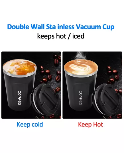 380 510ml Thermo Coffee Cup Mug Keep Warm Hot Cold For Juice Tea Water Ice Beverage