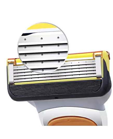 4 12Pcs Razor Blades Replacement Razor Blades Refill Blade Shaver Cassette for Gillette Fusion Proglide Blades