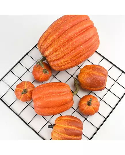 7pcs Simulation Pumpkin Model Fake Vegetable Halloween DIY Craft Home Table Display Birthday Party Wedding Fall