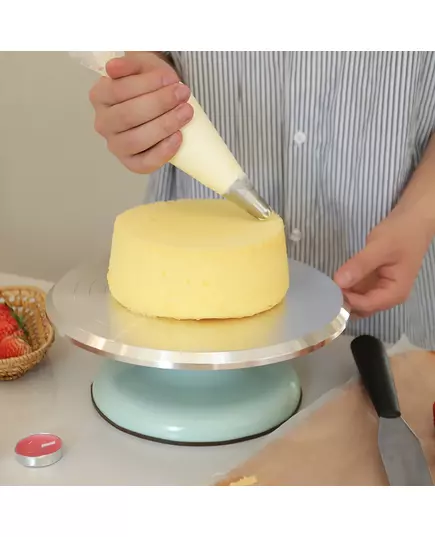 Cake Turntable Cake Decorating Table Household Baking Tools DIY Decorating Turntable 10 Inch 12 Inch Aluminum