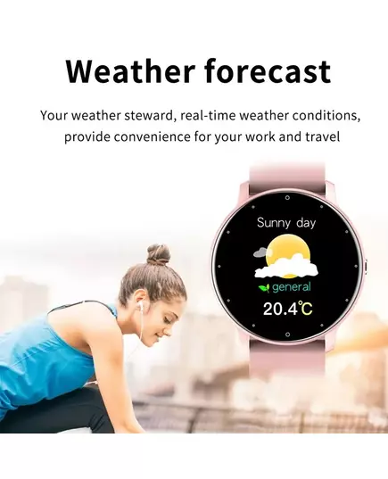 LIGE Smart Watch Men Women Full Touch Screen Sport Fitness Watch Man IP67 Waterproof Bluetooth For