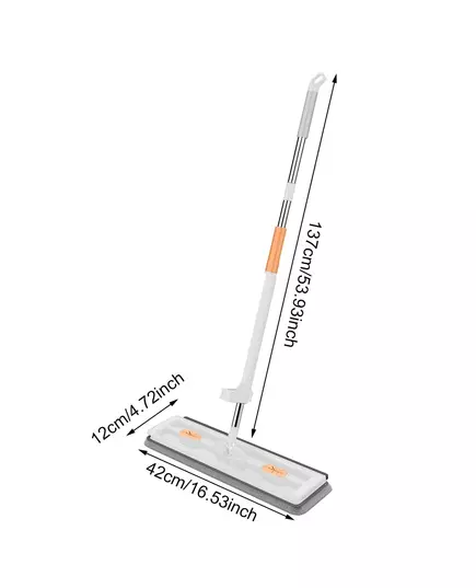 360 Rotating Flat Mop Self contained Slide Floor Mop Microfiber Lazy No Hand Washing Floor Floating