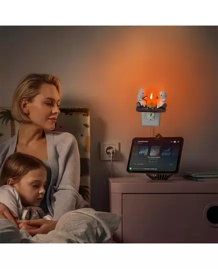 Halloween Room Decoration Ghost Bonfire Flashing Night Light Decoration Pumpkin Night Light Children s Room Decoration