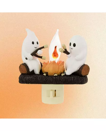 Halloween Room Decoration Ghost Bonfire Flashing Night Light Decoration Pumpkin Night Light Children s Room Decoration