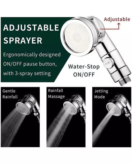 New Handheld Faucet Diverter Valve Shower Head For Home Bathroom Kitchen Faucet Adapter Set Adjustable Diverter