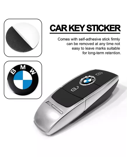 2 5 10pcs 11 14MM Car Lock Keyhole Protection Stickers 3D Aluminum Auto Key Shell Badge