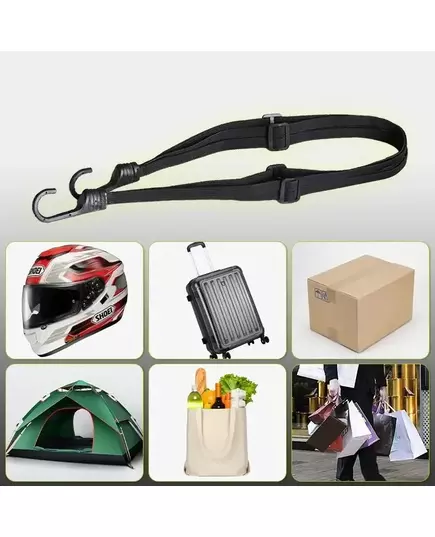 2Pcs 60CM Motorcycle Helmet Straps Luggage Retractable Elastic Rope Fixed Strap Moto Helmet Luggage Net Motorcycle