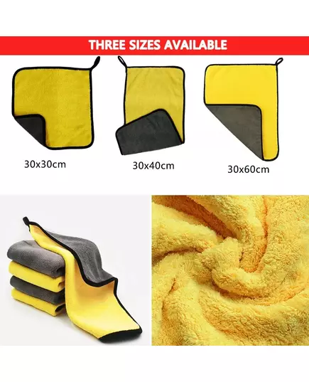 3 10 40Pcs Car Cleaning Towel Thickened Absorbent Car Wash Professional Car Cleaning Cloth Ultrafine Fiber