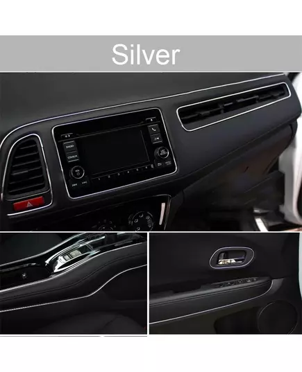 Universal Car Moulding Decoration Flexible Strips 5M 3M 1M Interior Auto Mouldings Car Cover Trim Dashboard