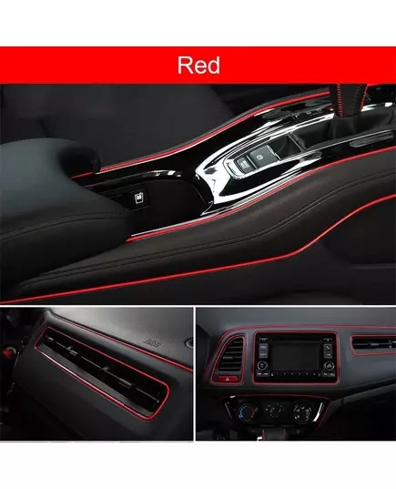 Universal Car Moulding Decoration Flexible Strips 5M 3M 1M Interior Auto Mouldings Car Cover Trim Dashboard