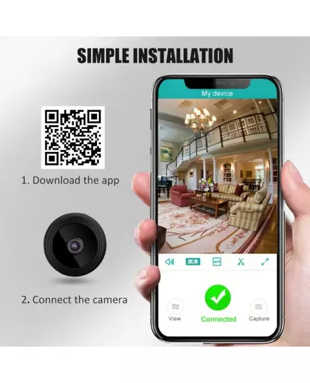 A9 1080P HD Mini Camera WiFi Wireless Monitoring Security Protection Remote Monitor Camcorders Video Surveillance Smart