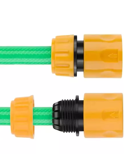 6 Pcs ABS Garden Quick Hose Connector 1 2 End Double Male Hose Coupling Joint Adapter