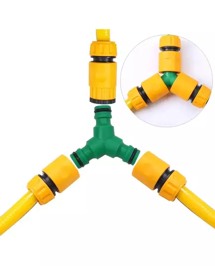 6 Pcs ABS Garden Quick Hose Connector 1 2 End Double Male Hose Coupling Joint Adapter