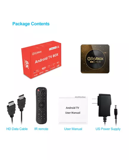 Android 13 8K Ultra HD Smart TV Box Wifi6 Fast Stable Transmission Media Player 4GB64GB Large