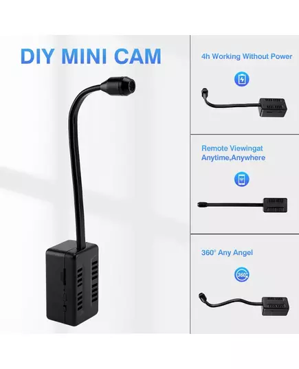 Mini Wifi Surveillance Camera Remote Monitoring HD 1080P Home Wireless IP Camera Loop Recording Security Cam