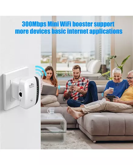 300M WIFi Repeater Wi Fi Amplifier 802 11N 2 4GHz Wireless Signal Booster Smart Power Extender