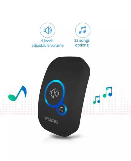 Fuers Wireless Doorbell Home Welcome Smart Door bell 150M Long Wireless Distance 32 Songs Home Welcome