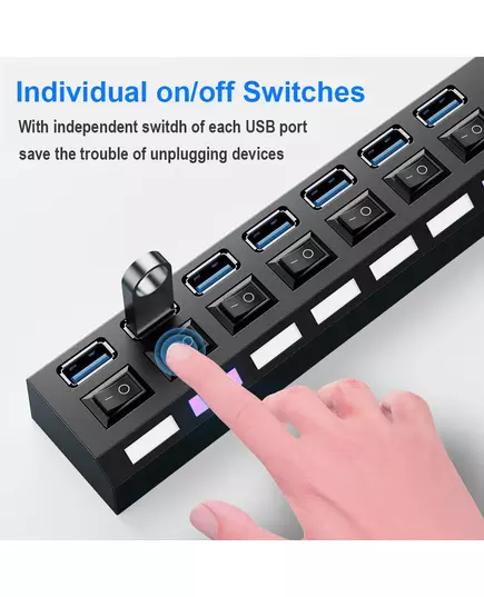 USB HUB 2 0 USB 2 0 HUB Multi USB Splitter Hub Use Power Adapter 4
