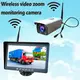 Crane Camera Wireless Zoom Car Reversing Rear Amplification High Definition Digital Display Full Color Nght Vision